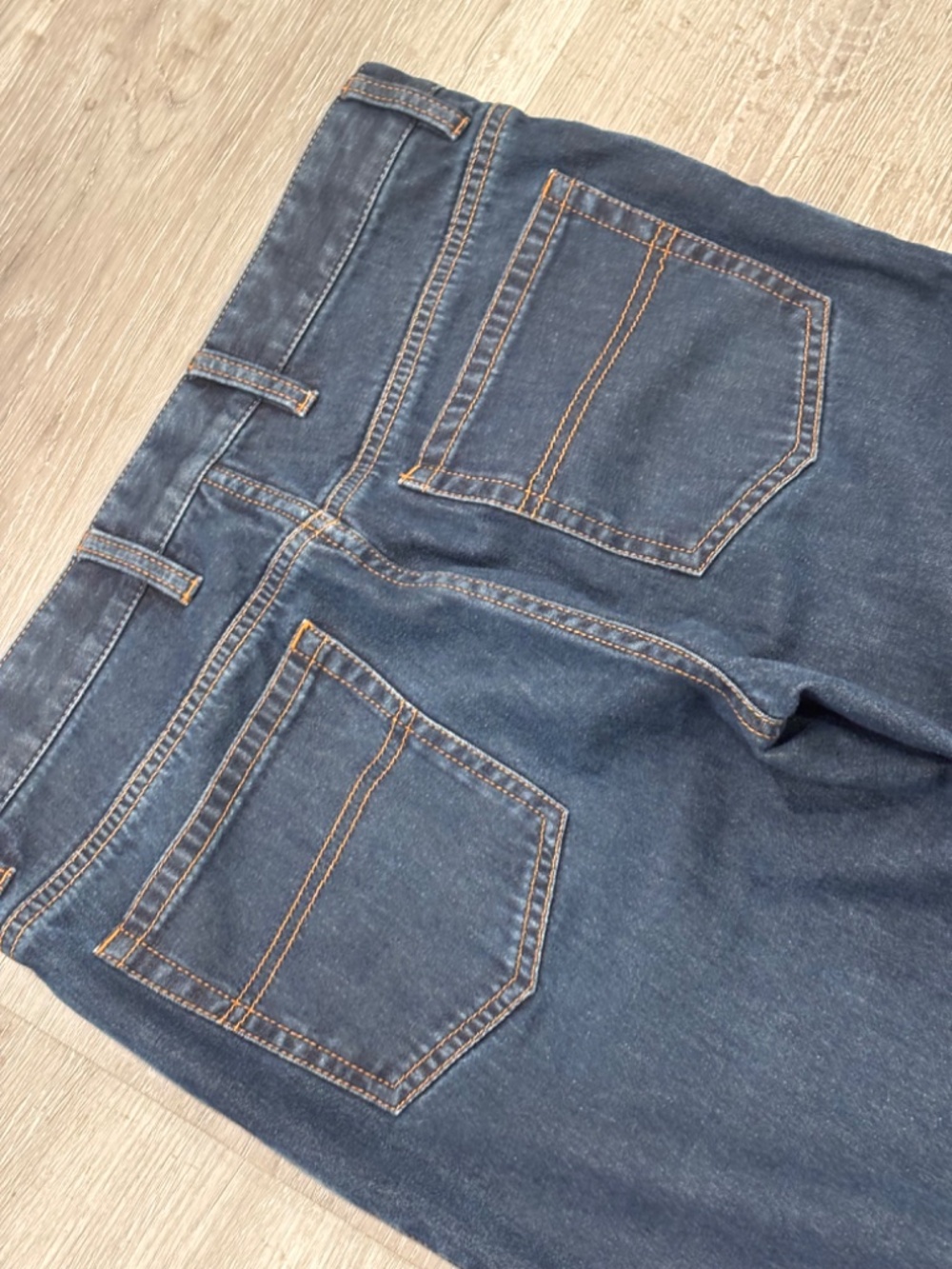 Ermenegildo Zegna Jeans Mens 33x31 Cotton Denim Straight Leg Slim Indigo Italy - Picture 4 of 9